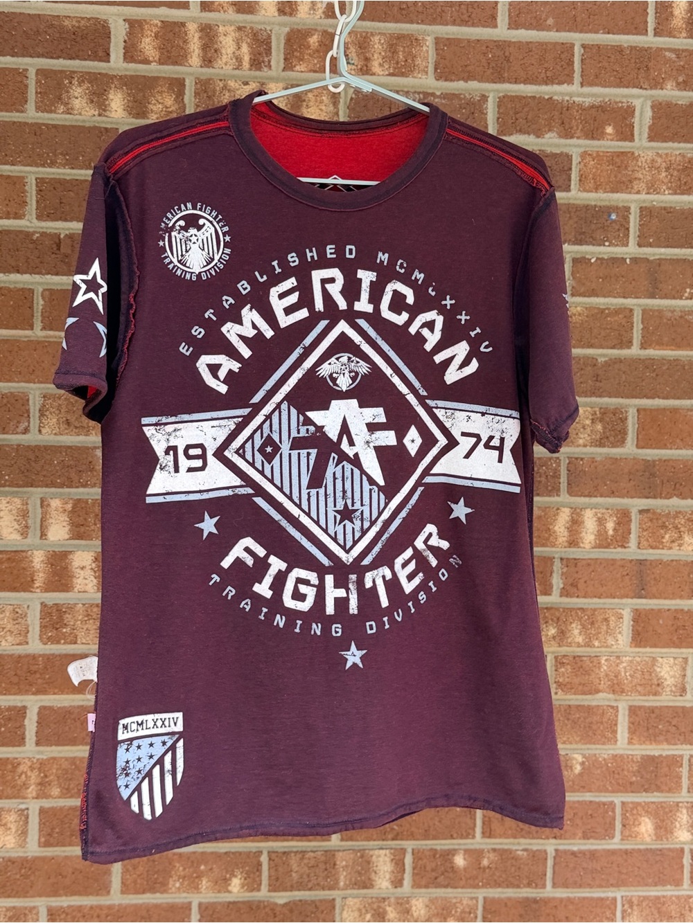 Affliction American Fighter Men’s T-Shirt Size Large